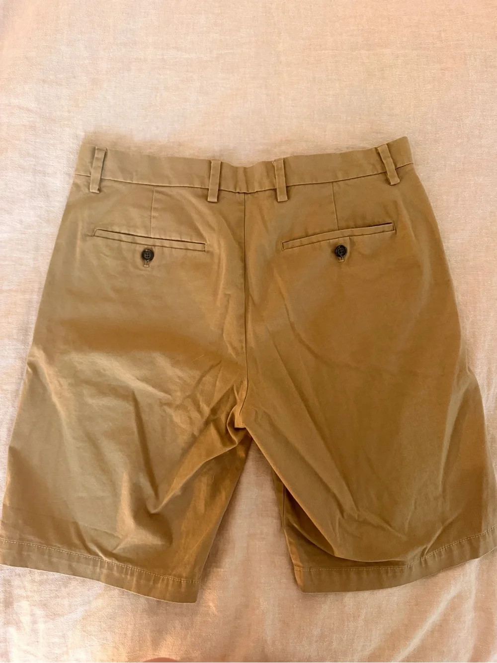 Banana Republic Tan Flat-Front Men’s Shorts